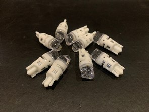 Лампа автомобильная светодиодная T10 12V 蓝色 синий T10-OSL-D-TM