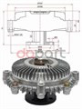 Вискомуфта  3SFE 16210-74020 - фото 10254